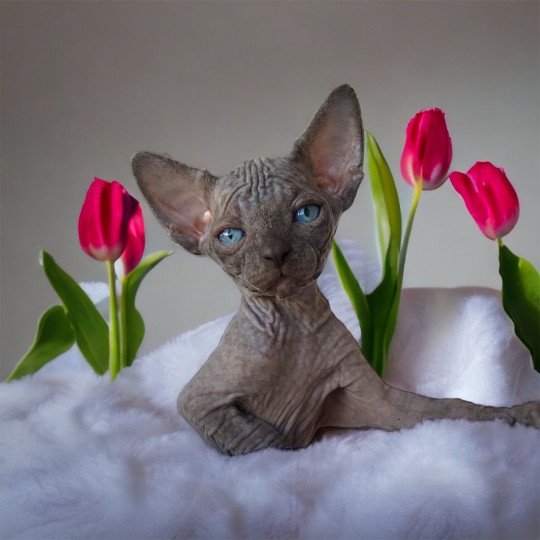 chat Sphynx Tharâh Chatterie Des Joyaux d’Égypte
