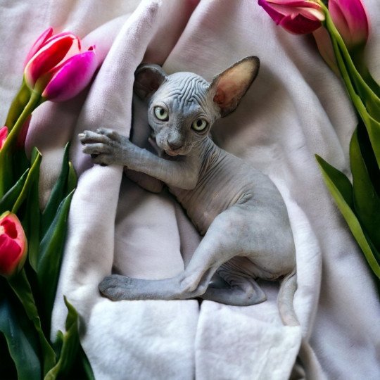 chat Sphynx Tharâh Chatterie Des Joyaux d’Égypte