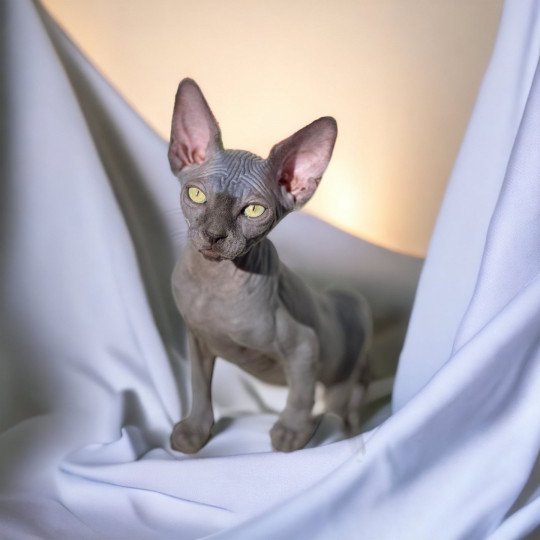 chat Sphynx Tharâh Chatterie Des Joyaux d’Égypte